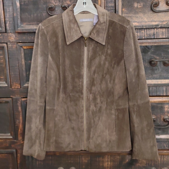 Liz Claiborne Jackets & Blazers - Liz Claiborne Suede Ladies Jacket